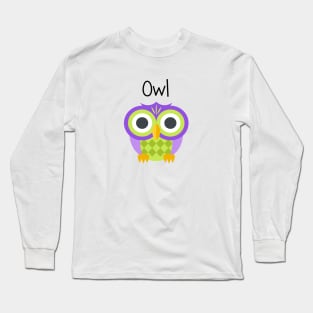 Mr. Owl Long Sleeve T-Shirt